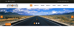 Desktop Screenshot of almondzglobalinfra.com
