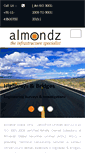 Mobile Screenshot of almondzglobalinfra.com